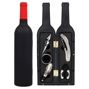 винный набор в бутылке