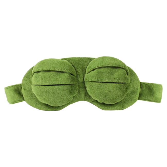 маска для сна глаза лягушки