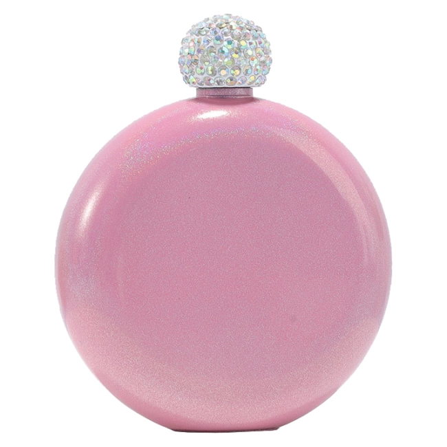 кругла жіноча фляга