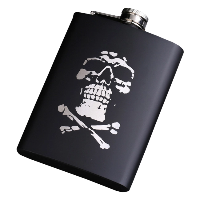 фляга с черепом