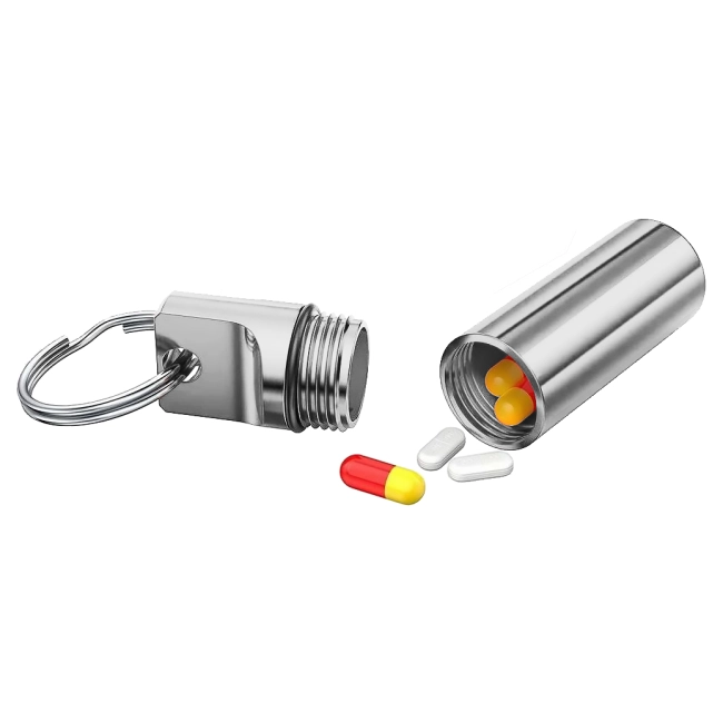 брелок таблетница водонепроницаемая