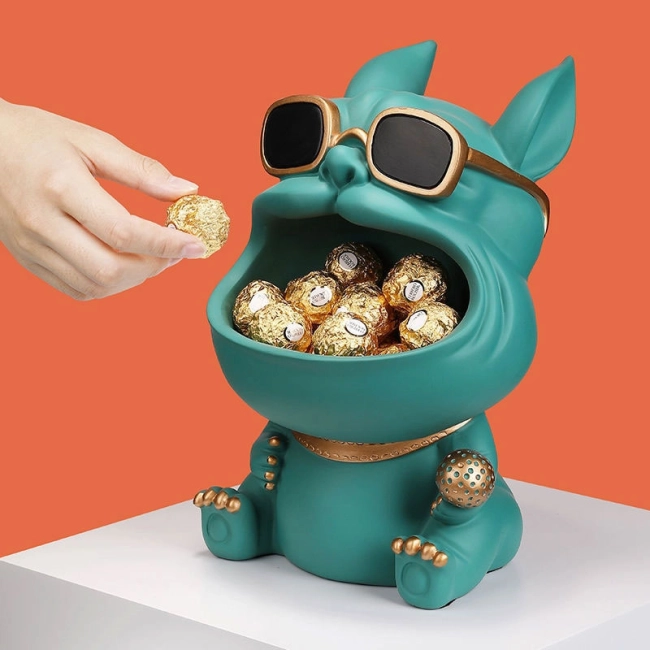 статуэтка-конфетница собака