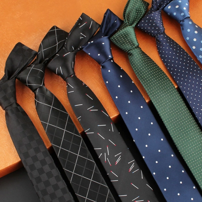 галстук мужской классический