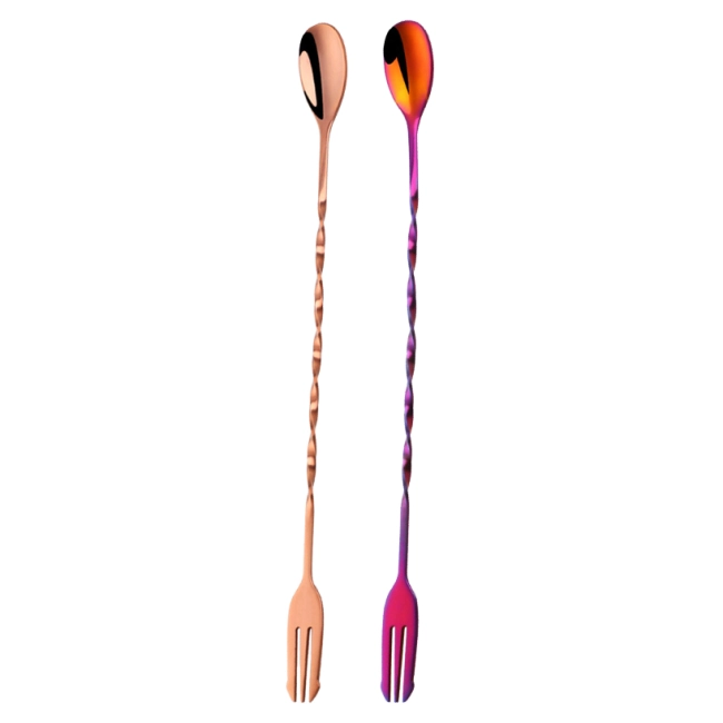 ложка для бару з виделкою