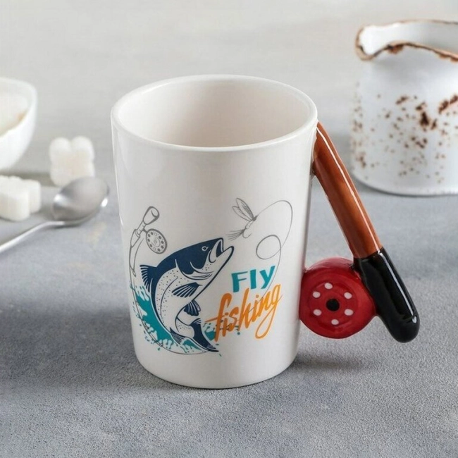 чашка рыбака