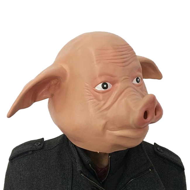 маска свиньи из латекса