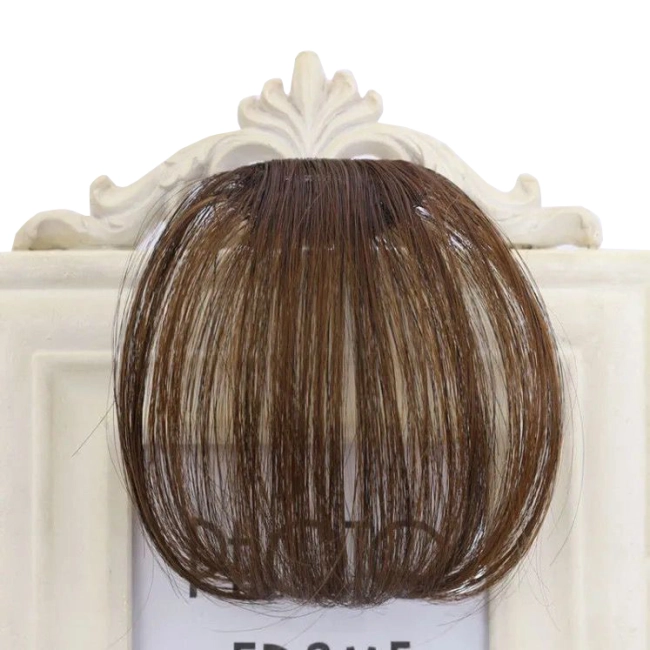 накладная челка на заколке