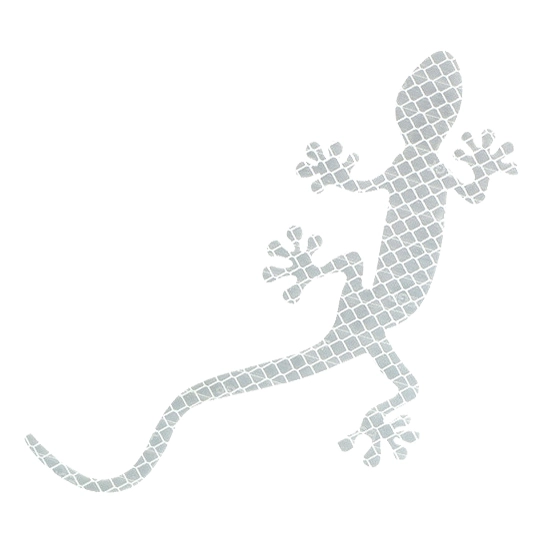 наклейка на автомобіль ящірка