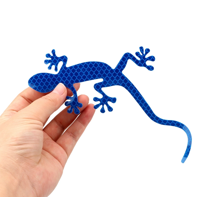 світловідбивна наклейка для автомобіля ящірка