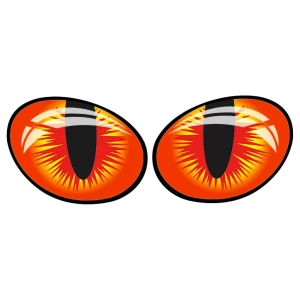 наклейки глаза для автомобиля