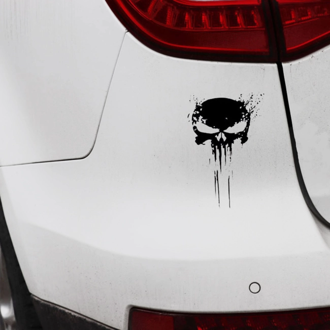 наклейка на автомобіль каратель