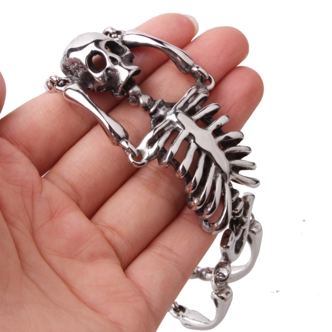 браслет у формі скелета