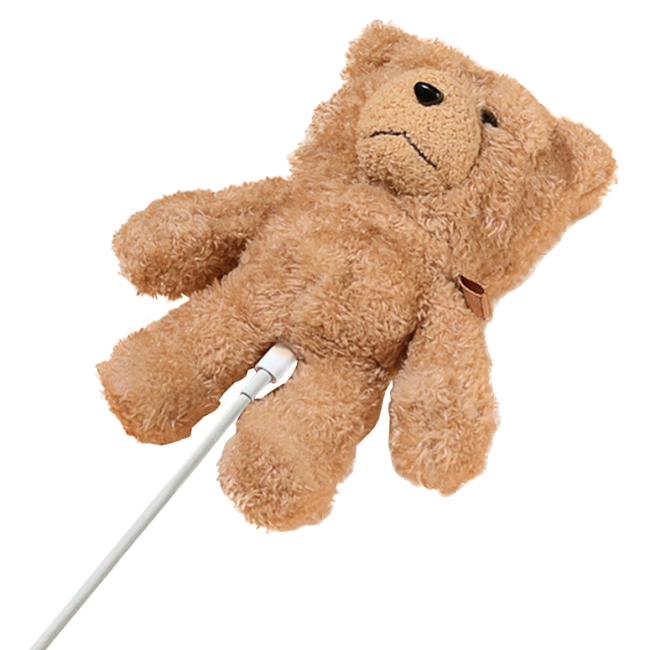 чехол для аирподс в виде плюшевого мишки