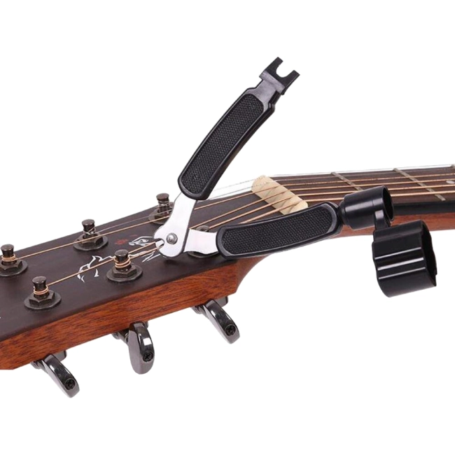 інструмент заміни струн на гітарі