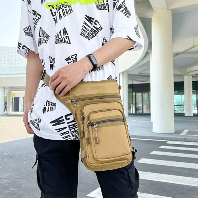 тактическая набедренная мужская сумка