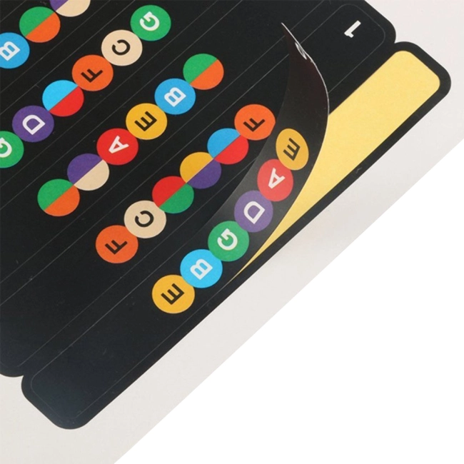 набор наклеек на гриф гитары