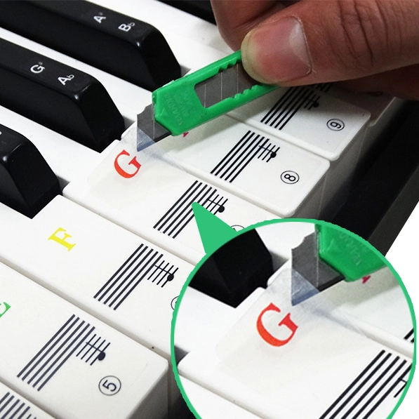 наклейки на клавиши фортепиано