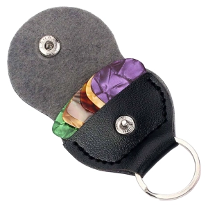 Кожаный брелок-чехол для медиаторов чехол для медиаторов