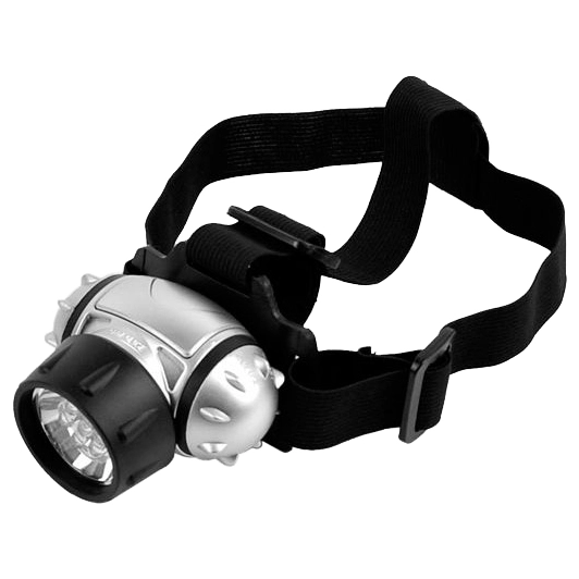 налобний ліхтар на батарейках світлодіодний