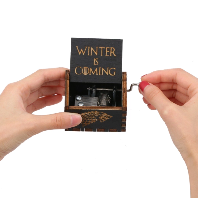 музична дерев'яна скринька гра престолів