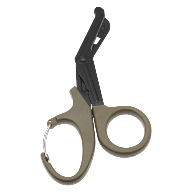 тактические изогнутые ножницы на карабине