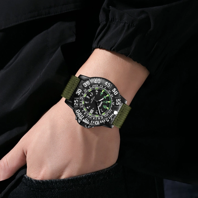 тактичний кварцовий годинник для чоловіків