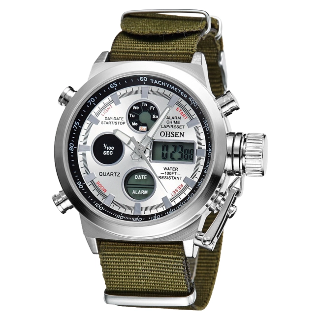 чоловічий тактичний годинник наручний