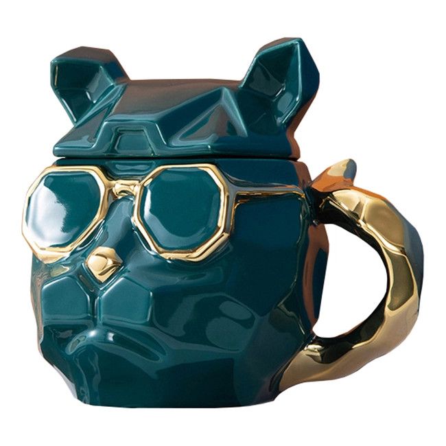 чашка в виде собаки