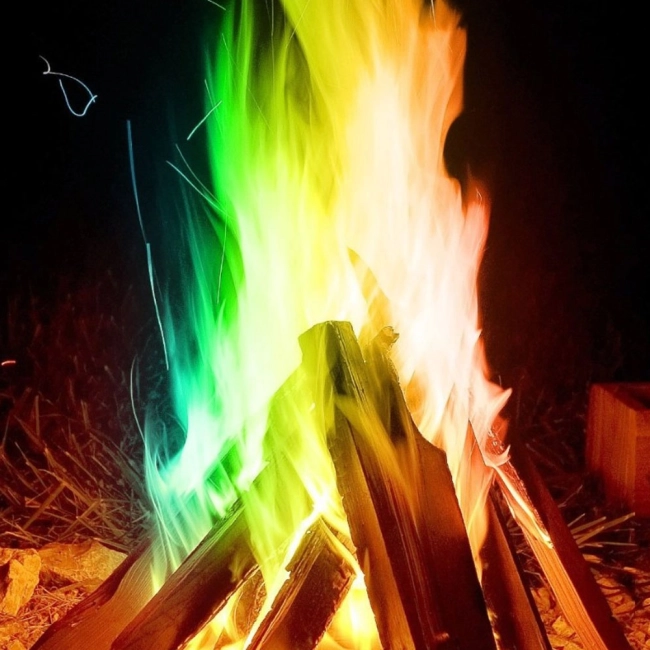 краситель для пламени