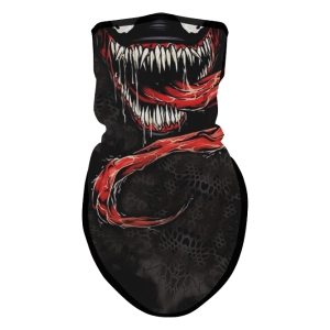 шарф-маска с рисунком