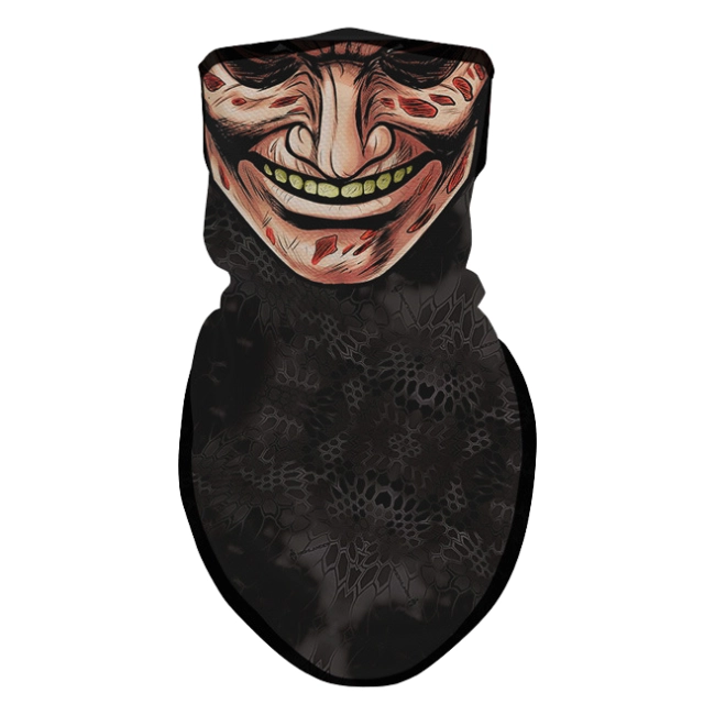 шарф-маска с рисунком фредди крюгер