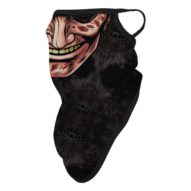 шарф-маска с принтом фредди крюгер