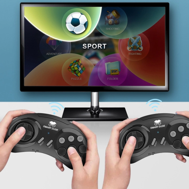 купить 16-битную приставку с джойстиками