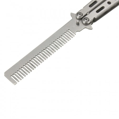 расческа нож бабочка