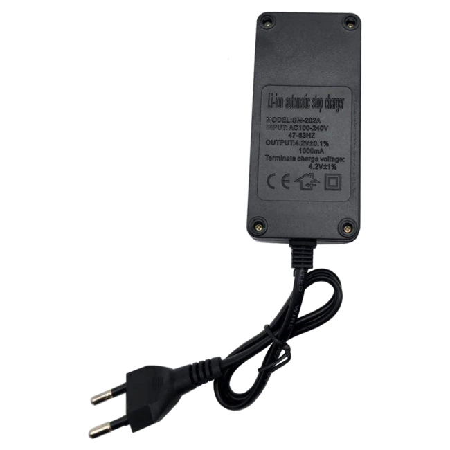 зарядка для 2 аккумуляторов 18650