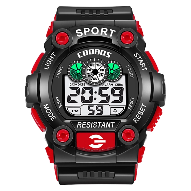 чоловічий водонепроникний електронний годинник