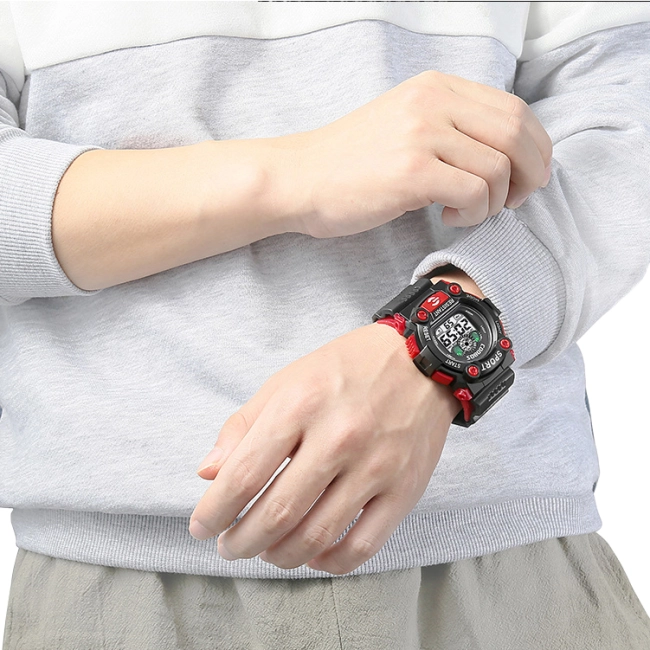 чоловічий водонепроникний годинник з підсвічуванням