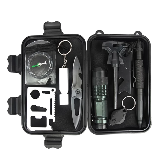 набор для выживания с огнивом