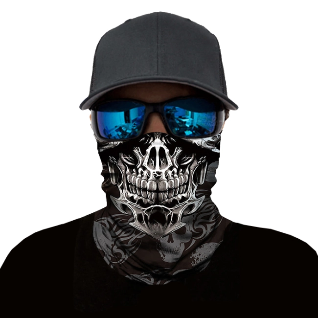 бафф для лица череп