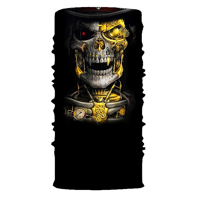 бафф для лица с рисунком черепа