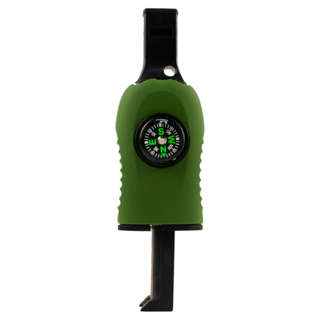 тактический свисток с компасом и фонариком