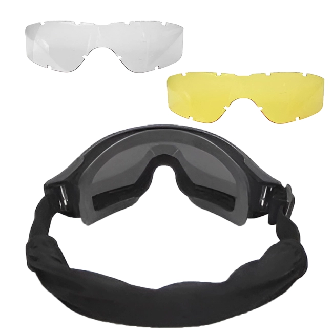 тактические очки для защиты глаз со сменными линзами