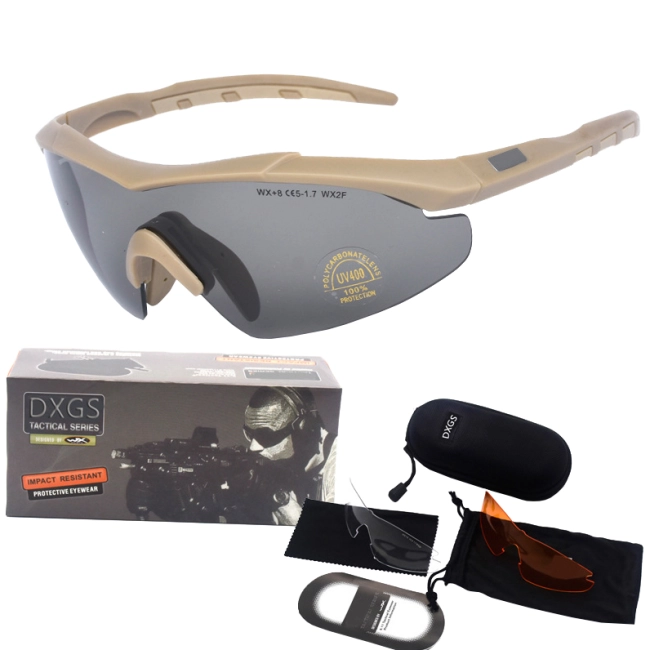 тактичні окуляри для захисту з лінзами