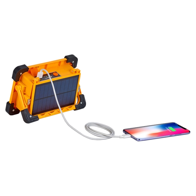 прожектор світлодіодний на сонячній батареї