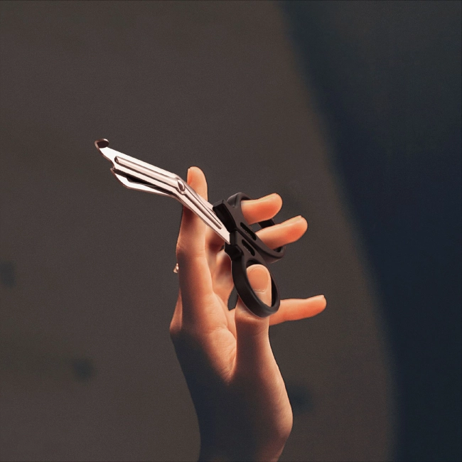 ножницы медицинские изогнутые тупоконечные