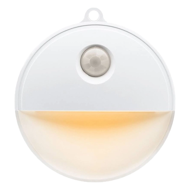 світильник із датчиком руху на батарейках настінний