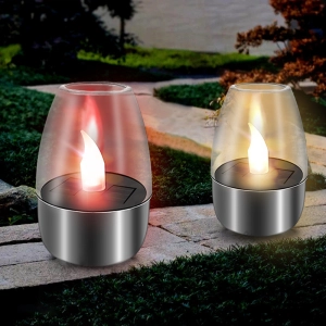 солнечная свеча на аккумуляторе