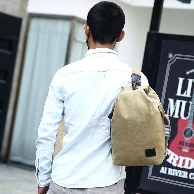 тактический однолямочный рюкзак через плечо