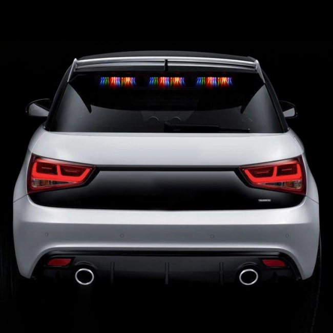 стробоскоп на заднее стекло автомобиля