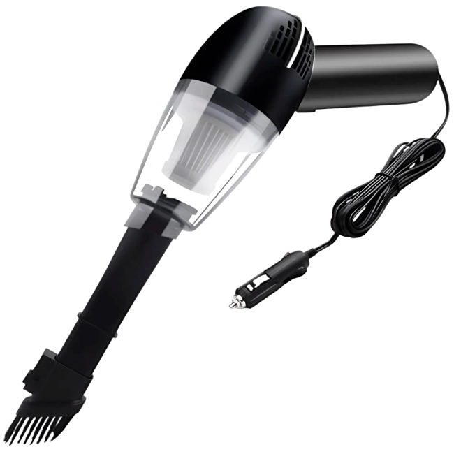 автомобильный пылесос с насадками